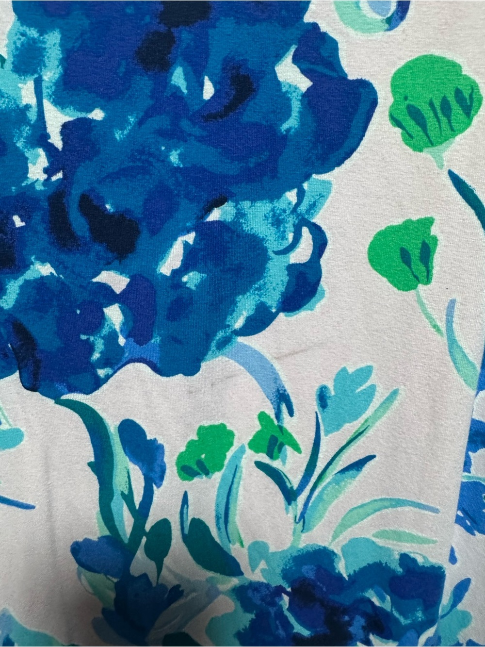 Lilly Pulitzer Blue, Green & White Floral Shift Dress - Picture 3 of 7
